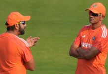 ದ್ರಾವಿಡ್ ಗೌರವಾರ್ಥವಾಗಿ ವಿಶ್ವಕಪ್ ಗೆಲ್ಲಲು ರೋಹಿತ್ ಬಯಕೆ