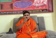 ಆರ್ ಎಸ್ ಎಸ್ ಟಚ್ ಮಾಡಲು ಯಾರಿಂದಲೂ ಸಾಧ್ಯವಿಲ್ಲ  ಹಿಂದೂಗಳು ಎಚ್ಚೆತ್ತುಕೊಳ್ಳದಿದ್ದರೆ ಉಳಿಗಾಲವಿಲ್ಲ ಮಾಶಾಳ ಶ್ರೀ